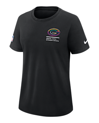Женская футболка Green Bay Packers Crucial Catch Nike Dri-FIT NFL