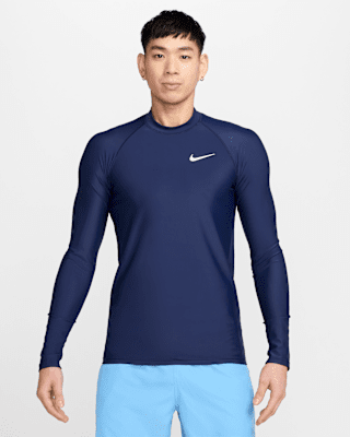 Мужские  Nike Swim Whitewater Long-Sleeve Rashguard