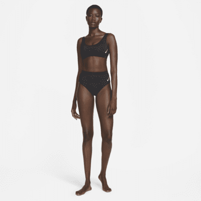 Parte de abajo de bikini de cintura alta Nike Sneakerkini para mujer