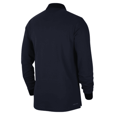 Michigan Men's Nike Dri-FIT College Long-Sleeve Polo. Nike.com