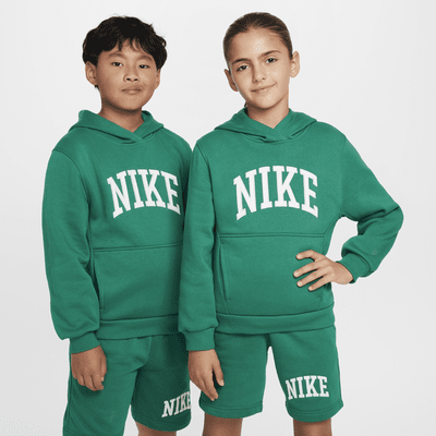 Sudadera con gorro para niños talla grande Nike Sportswear Club Fleece