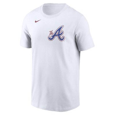 Мужская футболка Matt Olson Atlanta Braves City Connect Fuse