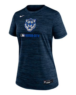 Женская футболка Detroit Tigers Authentic Collection City Connect Velocity Nike Dri-FIT MLB