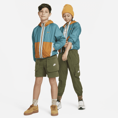 Nike Outdoor Play Big Kids' Oversized Woven Jacket. Nike JP