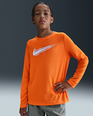 Детские  Nike Multi Big Kids' (Boys') Dri-FIT Long-Sleeve Top