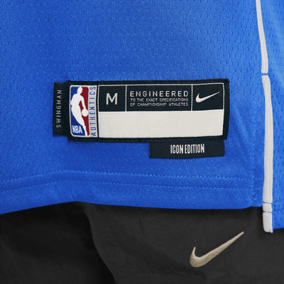 Koszulka dla dużych dzieci Nike NBA Swingman Dallas Mavericks 2023/24 Icon Edition