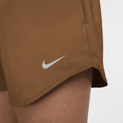 Shorts con forro de ropa interior Dri-FIT de tiro ultraalto de 8 cm para mujer Nike One