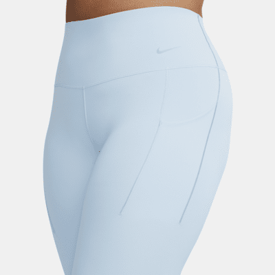 Leggings de 7/8 de tiro alto y sujeción media con bolsillos para mujer Nike Universa