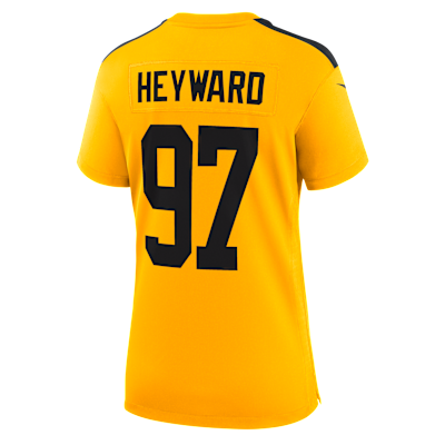 Jersey Nike de la NFL Game para mujer Cameron Heyward Pittsburgh Steelers