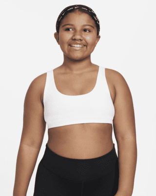 Подростковые  Nike Dri-FIT Alate All U Big Kids' (Girls') Sports Bra (Extended Size)