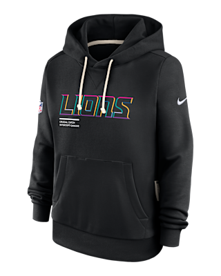 Женское худи Detroit Lions Crucial Catch Nike Dri-FIT NFL Pullover Hoodie
