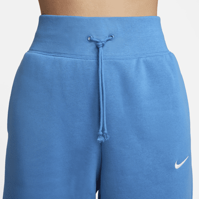 Nike Sportswear Phoenix Fleece verkürzte Trainingshose mit hohem Taillenbund für Damen