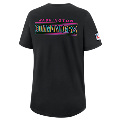 Playera Nike Dri-FIT de la NFL para mujer Washington Commanders Crucial Catch