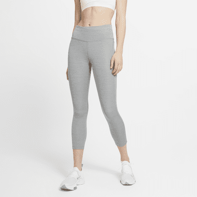 Korte Nike Fast-løbeleggings med mellemhøj talje til kvinder