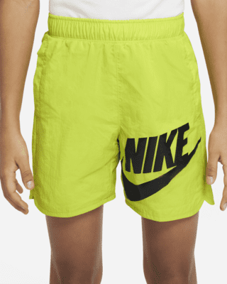 green and yellow nike shorts