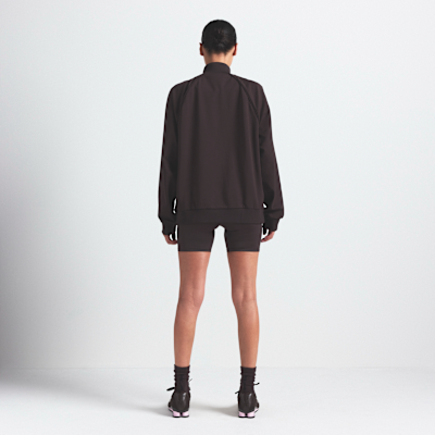 Chamarra deportiva oversized de cierre completo para mujer NikeSKIMS Matte Tricot