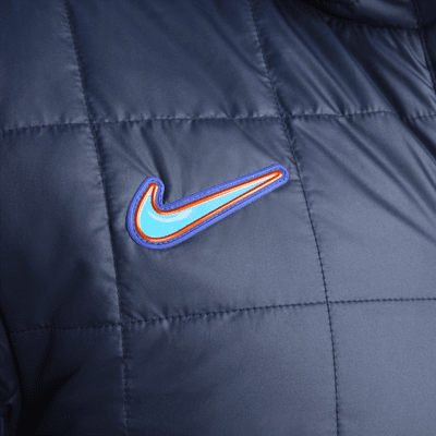 Chelsea F.C. Men's Nike Fleece-Lined Hooded Jacket