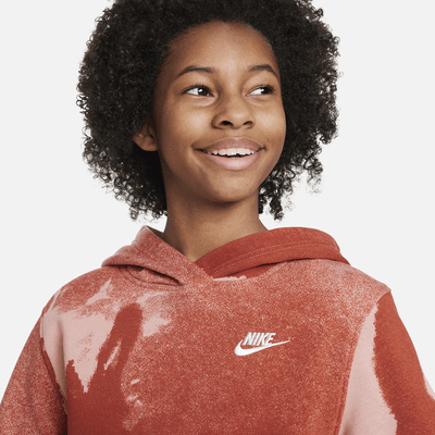 Nike Sportswear Club Fleece Big Kids' Pullover Hoodie