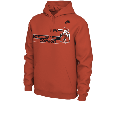 Sudadera con gorro universitaria Nike para hombre Oklahoma State