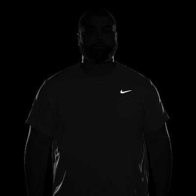 Kortärmad löpartröja Nike Miler Dri-FIT UV för män