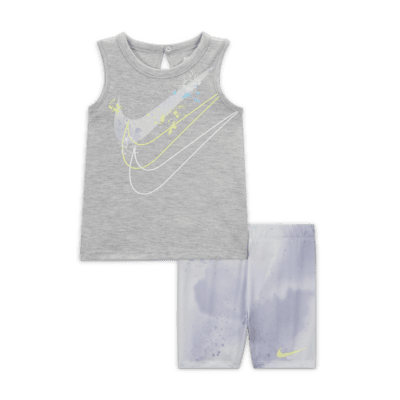 Nike "Just DIY It" Bike Shorts Set Baby 2-Piece Set