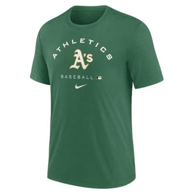 Men's Nike Gold Oakland Athletics Alternate Replica Team Jersey