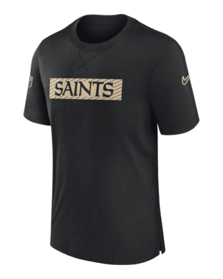 Мужская футболка New Orleans Saints Sideline Player Nike Dri-FIT NFL