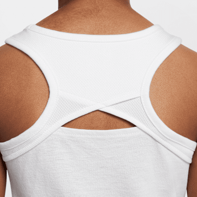 Nike Dri-FIT Conjunto de mallas cortas y camiseta con estampado de flores silvestres - Niño/a pequeño/a