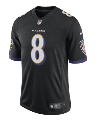 Men's Nike Lamar Jackson Purple Baltimore Ravens Speed Machine Limited  Jersey