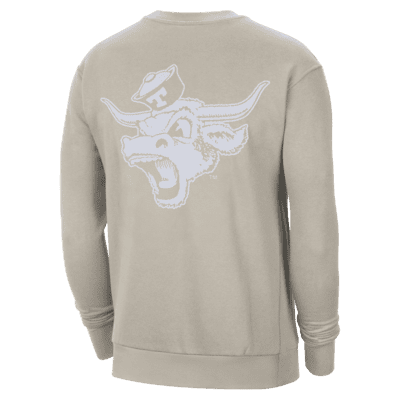 Texas Men's Nike College Crew-Neck Sweatshirt