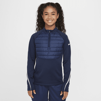 FC Chelsea Academy Winter Warrior Nike Therma-FIT Fußball-Drill-Oberteil (ältere Kinder)