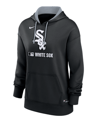 Женское худи Chicago White Sox Authentic Collection Nike Therma MLB Pullover Hoodie