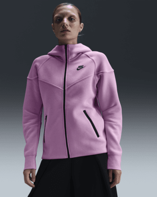 Женское худи Nike Sportswear Tech Fleece Windrunner Full-Zip Hoodie для бега