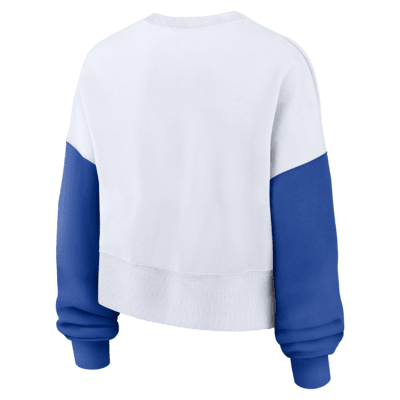 Sudadera de cuello redondo sin cierre universitaria Nike para mujer Florida Gators Primetime