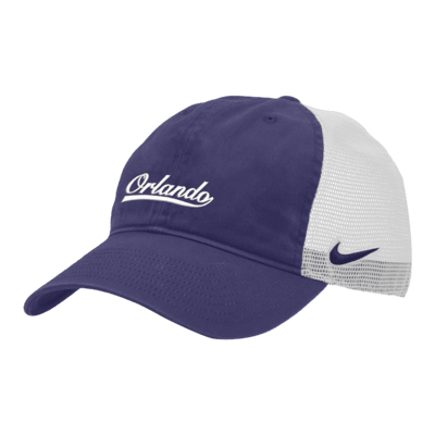 Orlando Pride Heritage86 Nike Soccer Trucker Hat