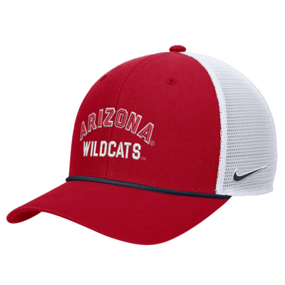 Gorra de rejilla universitaria con cierre a presión Nike Arizona