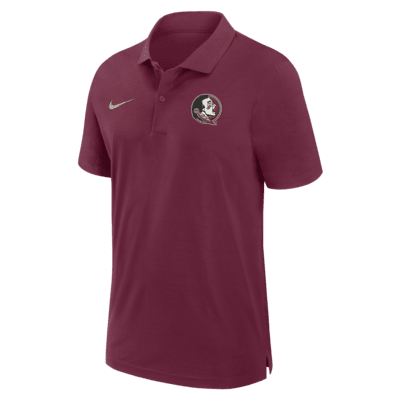 Polo universitario Nike Dri-FIT para hombre Florida State Seminoles Sideline