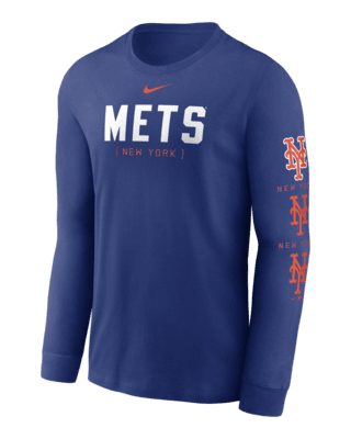 New York Mets Repeater Men's Nike MLB Long-Sleeve T-Shirt. Nike.com