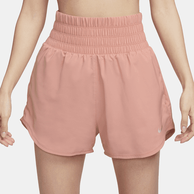 Nike One Women's Dri-FIT Ultra High-Waisted 3" Brief-Lined Shorts