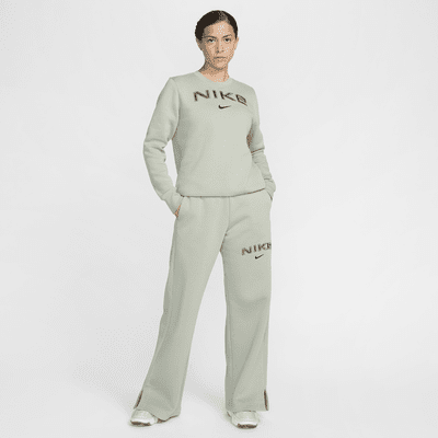 Sudadera de cuello redondo con loogotipo para mujer Nike Sportswear Phoenix Fleece