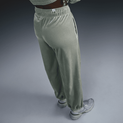 Pantaloni jogger in velour a vita media Nike Sportswear Collection – Donna