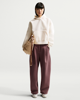 Женские  Nike Sportswear Loose Mid-Rise Fleece Trousers