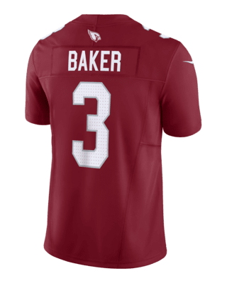 Budda Baker Arizona Cardinals Nike Men's Dri-Fit NFL Limited Football Jersey in Black, Size: Small | 31NM06VP9CF-KZ0