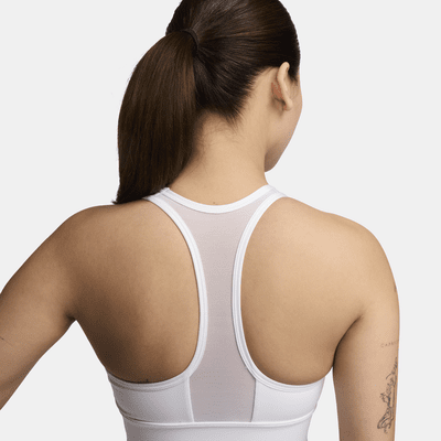 Nike Swoosh Medium Support Women's Padded Longline Sports Bra