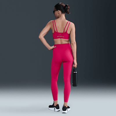 Nike Zenvy Strappy Bra deportivo de baja sujeción con almohadillas para mujer