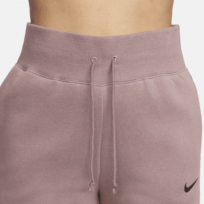 Joggers de tiro alto para mujer Nike Sportswear Phoenix Fleece