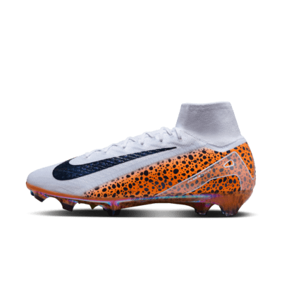 Scarpa da calcio a taglio alto FG Nike Mercurial Superfly 10 Elite Electric