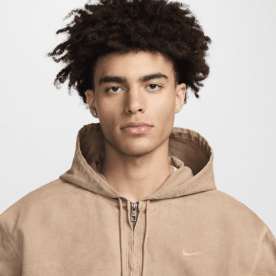 Veste à zip non doublée Nike Life pour homme