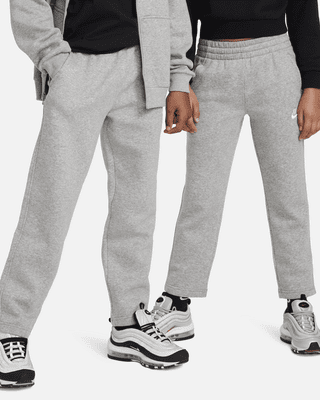 Подростковые  Nike Sportswear Club Fleece Big Kids' Open-Hem Pants