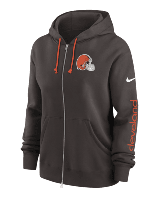 Женское худи Cleveland Browns Phoenix Nike NFL Full-Zip Hoodie